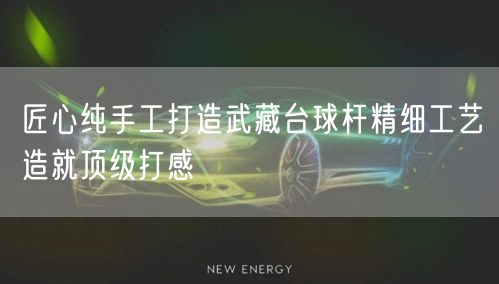 匠心纯手工打造武藏台球杆精细工艺造就顶级打感