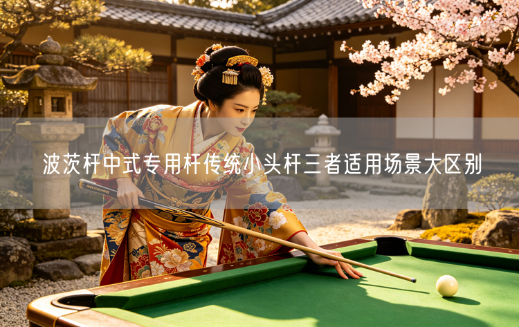 波茨杆中式专用杆传统小头杆三者适用场景大区别