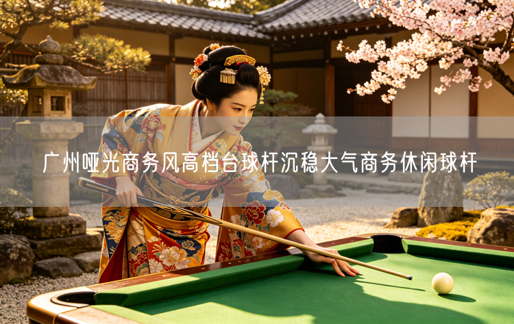 广州哑光商务风高档台球杆沉稳大气商务休闲球杆