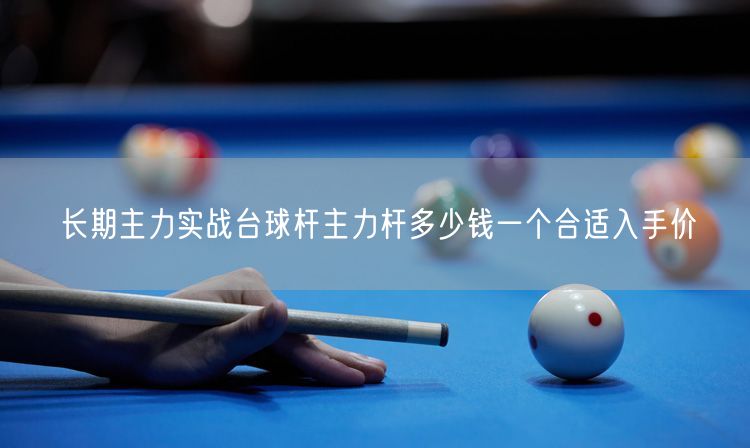 长期主力实战台球杆主力杆多少钱一个合适入手价