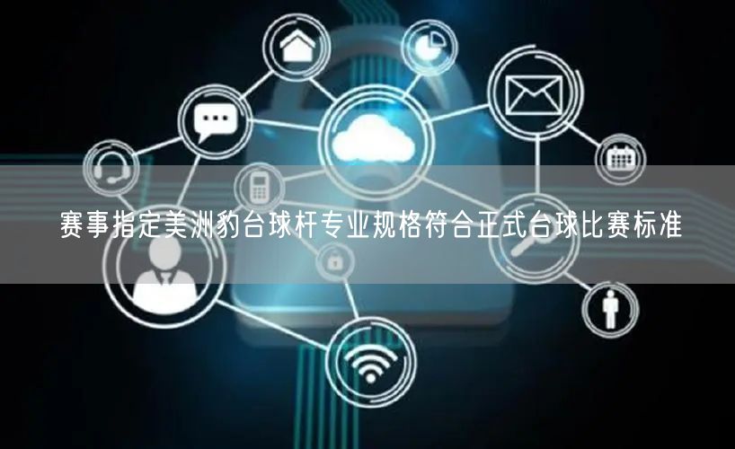 赛事指定美洲豹台球杆专业规格符合正式台球比赛标准