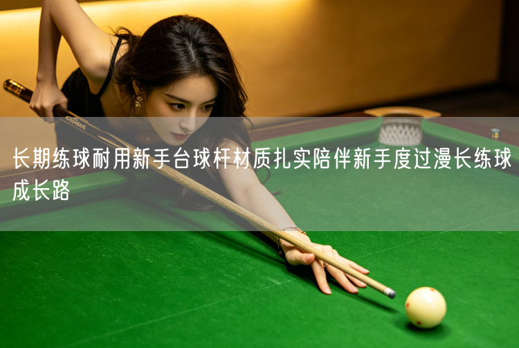 长期练球耐用新手台球杆材质扎实陪伴新手度过漫长练球成长路