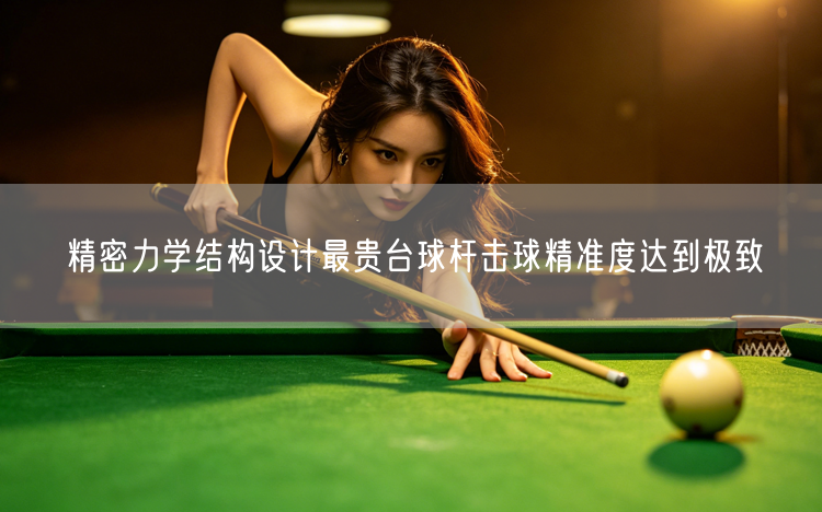 精密力学结构设计最贵台球杆击球精准度达到极致